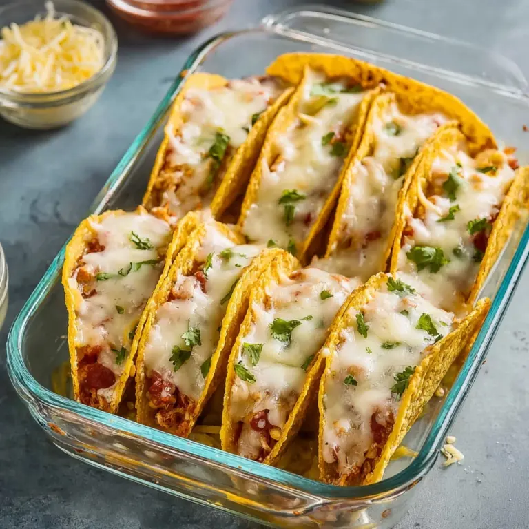 Baked Chicken Tacos Recipe