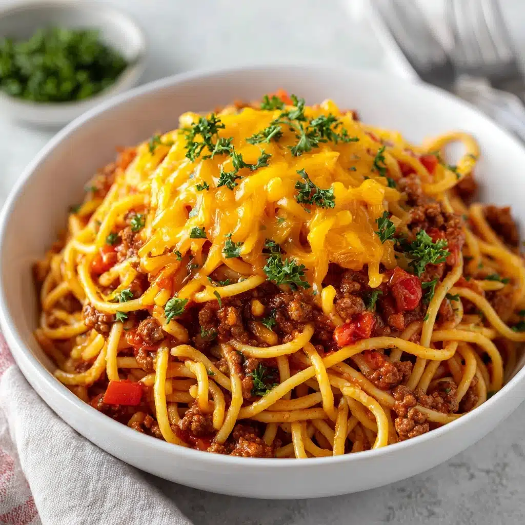 Taco Spaghetti To Die For Recipe
