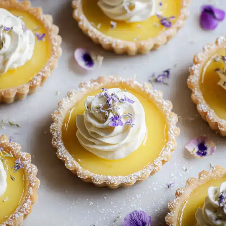 Lemon Tartlets Recipe