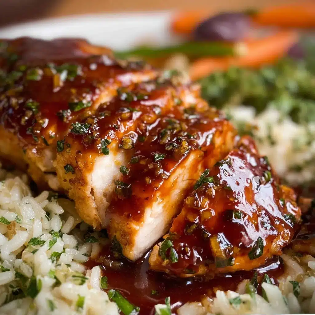 Honey Garlic Chicken Breasts Recipe - Recipe Image