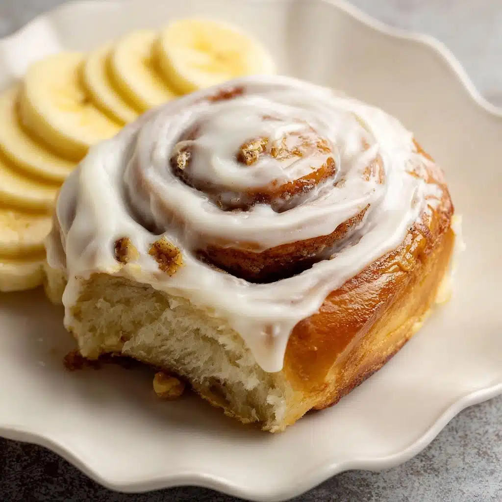 Banana Bread Cinnamon Rolls Recipe - Recipe Image