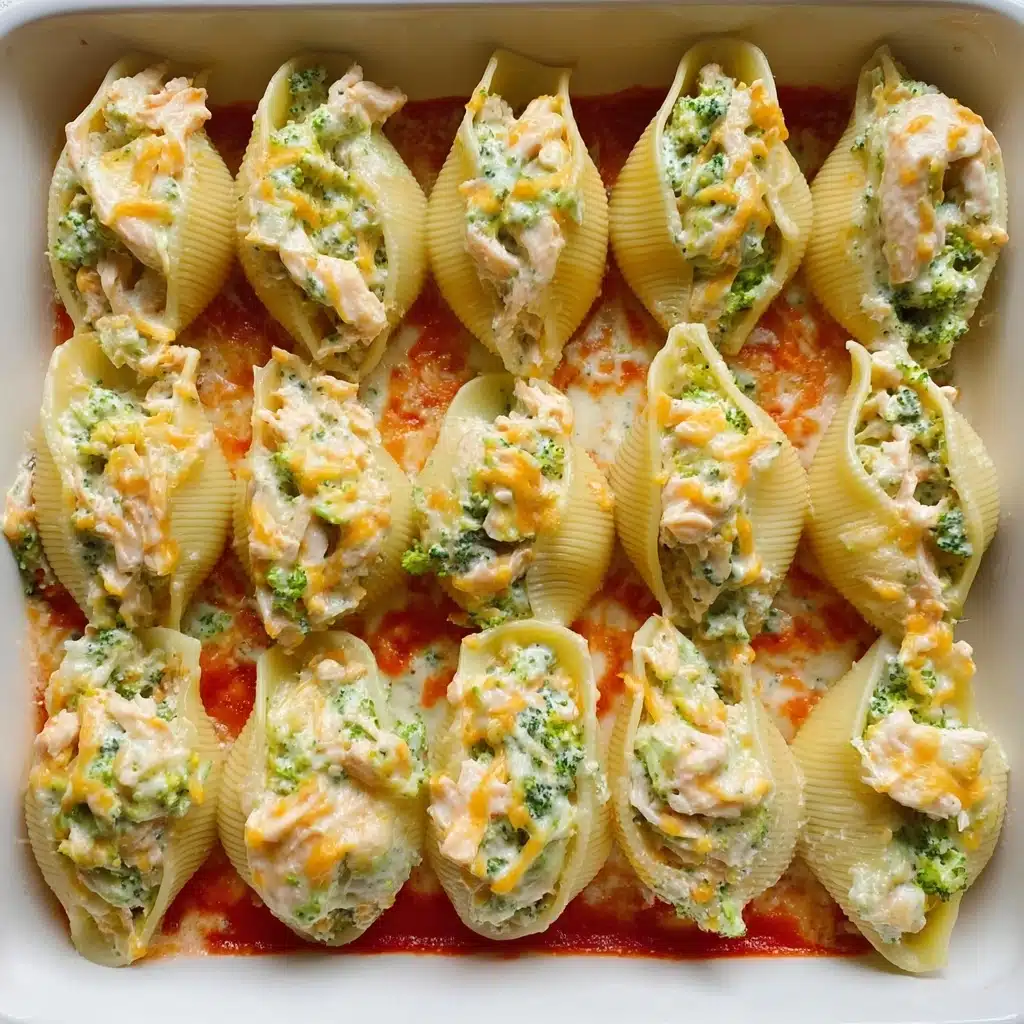 Chicken Alfredo Stuffed Shells Recipe