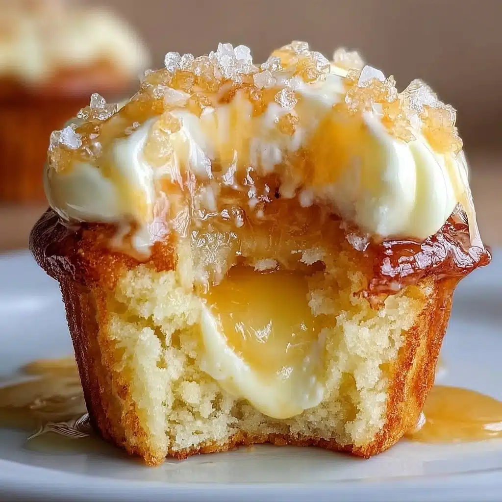 Honey Peach Cream Cheese Cupcakes Recipe