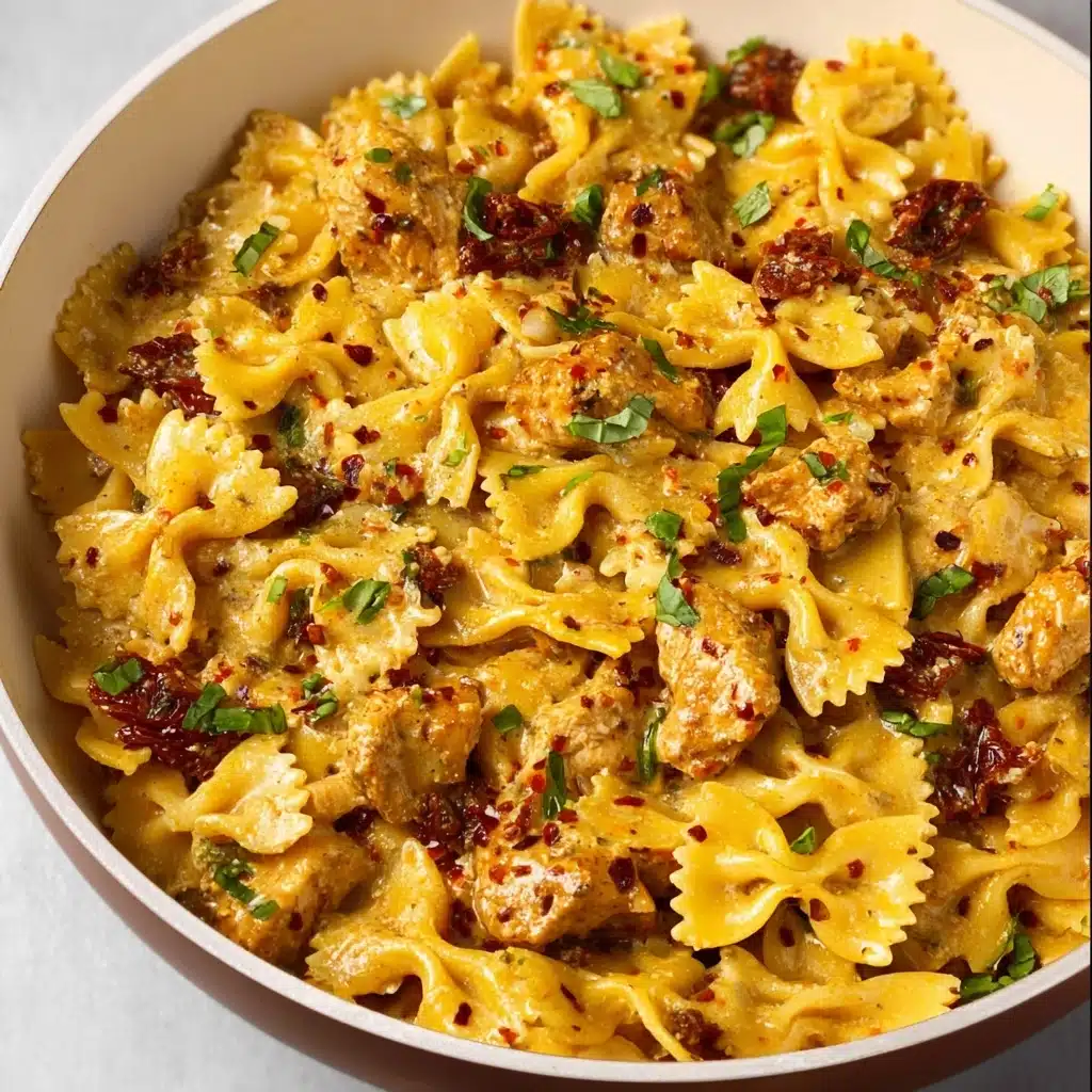 Chicken Mozzarella Pasta Recipe - Recipe Image