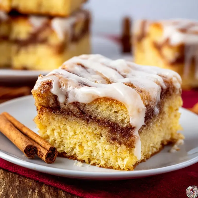 Cinnamon Roll Cake Recipe