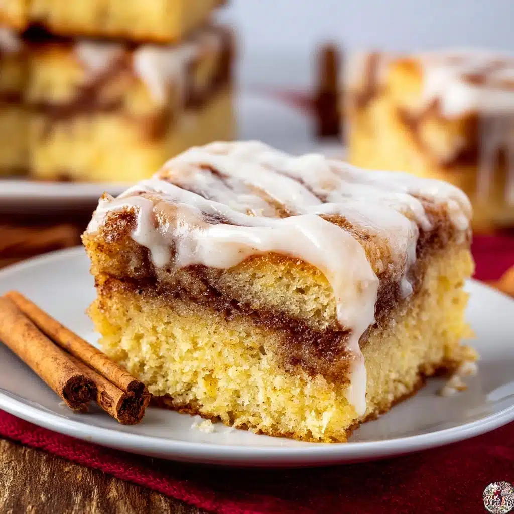Cinnamon Roll Cake Recipe