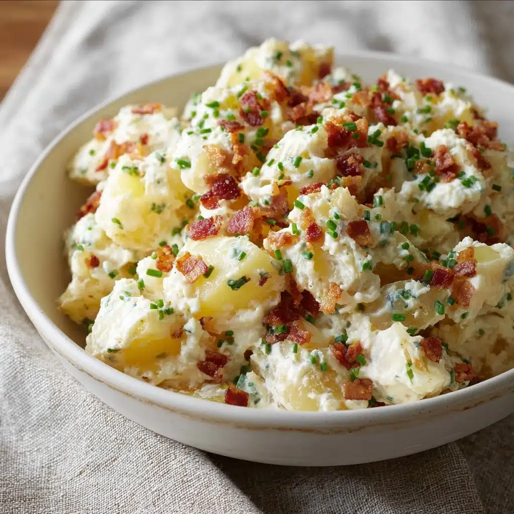Loaded Potato Salad – Easy Baked Potato Side Dish for BBQs Recipe - Recipe Image