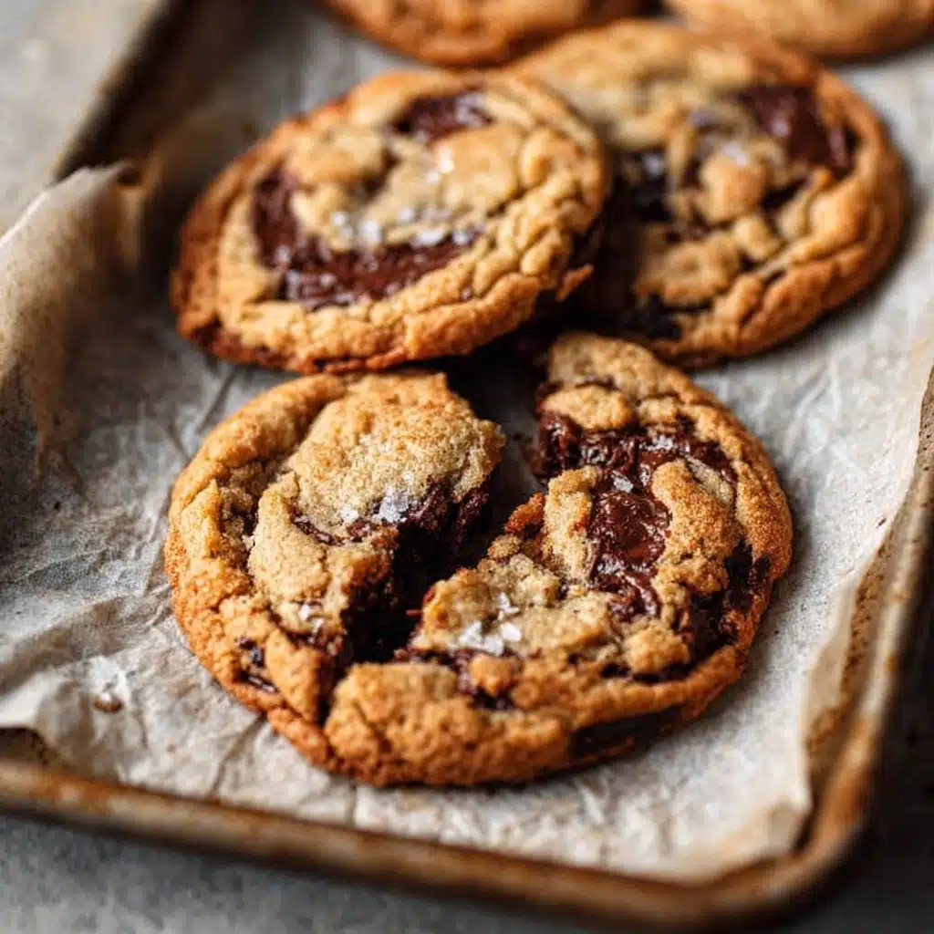 Peanut Butter Chocolate Caramel Cookies Recipe - Recipe Image
