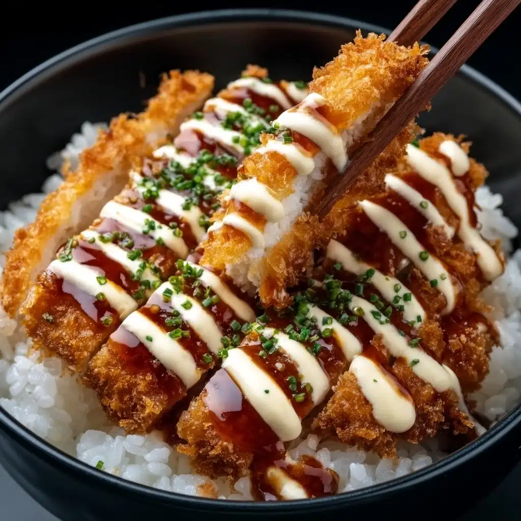 Japanese Katsu Bowls with Tonkatsu Sauce Recipe - Recipe Image