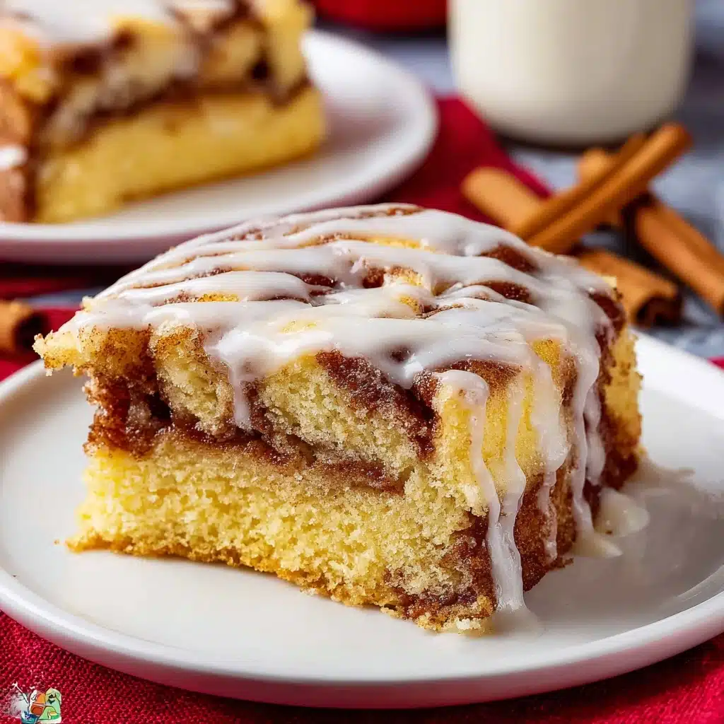 Cinnamon Roll Cake Recipe - Recipe Image