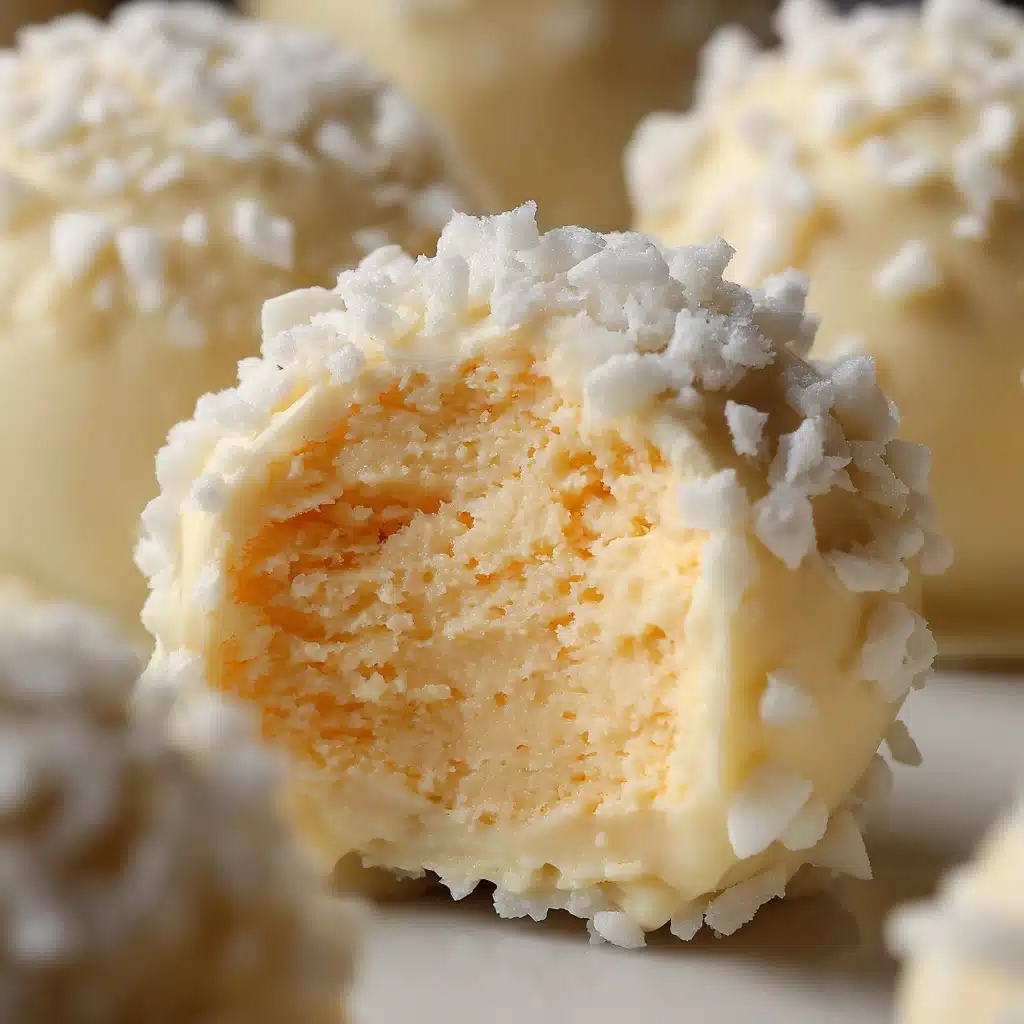 No Bake Orange Creamsicle Truffles Recipe