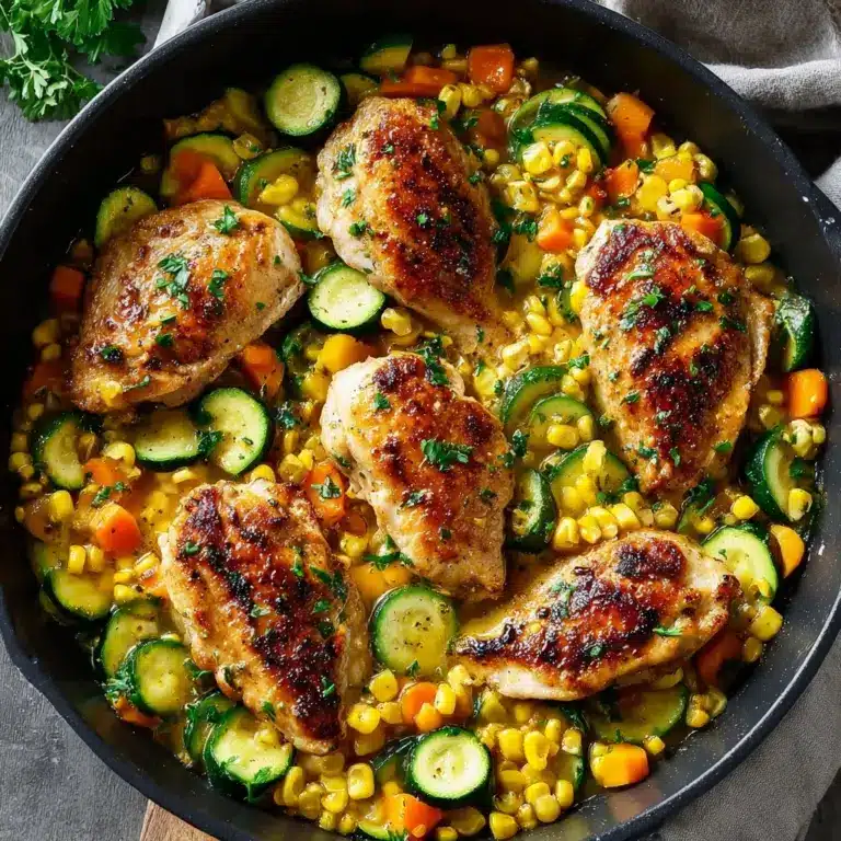 icken with Fresh Zucchini and Sweet Corn Recipe