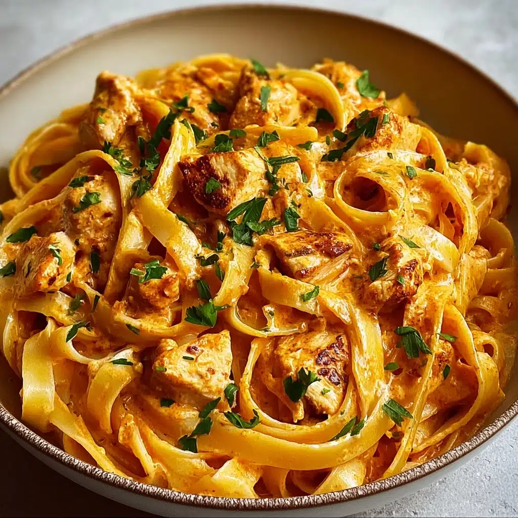Cowboy Butter Chicken Linguine Recipe - Recipe Image