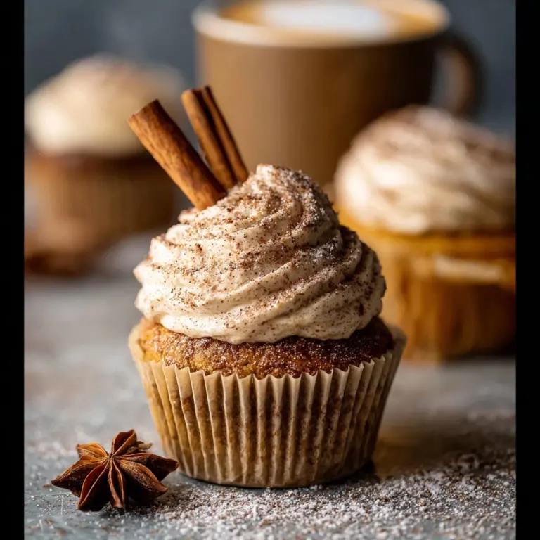 Vanilla Chai Pumpkin Spice Latte Cupcakes Recipe