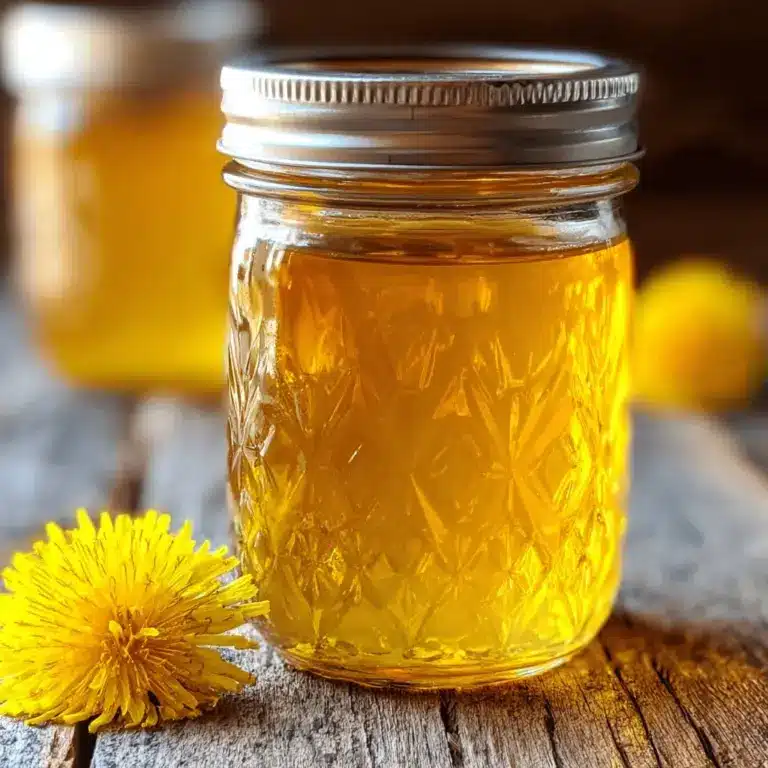 Dandelion Jelly Recipe
