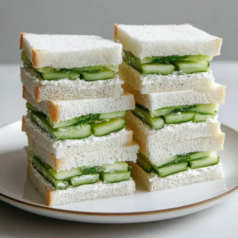 Cucumber Sandwiches Recipe