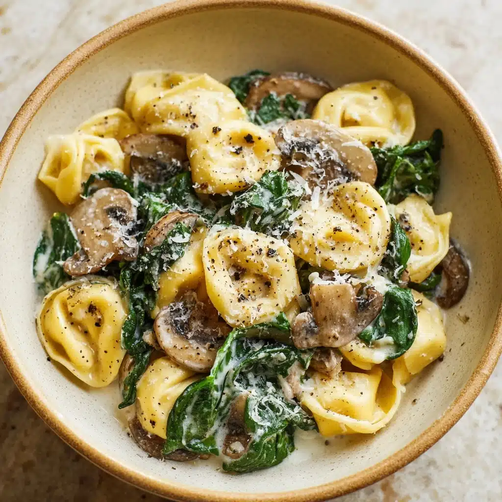 Creamy Tortellini With Spinach Recipe - Recipe Image