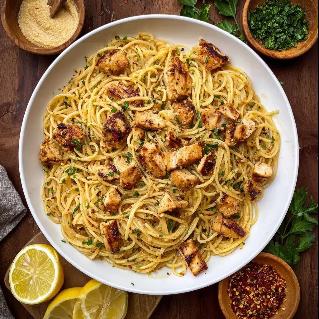 Cowboy Butter Chicken Linguine Recipe - Recipe Image
