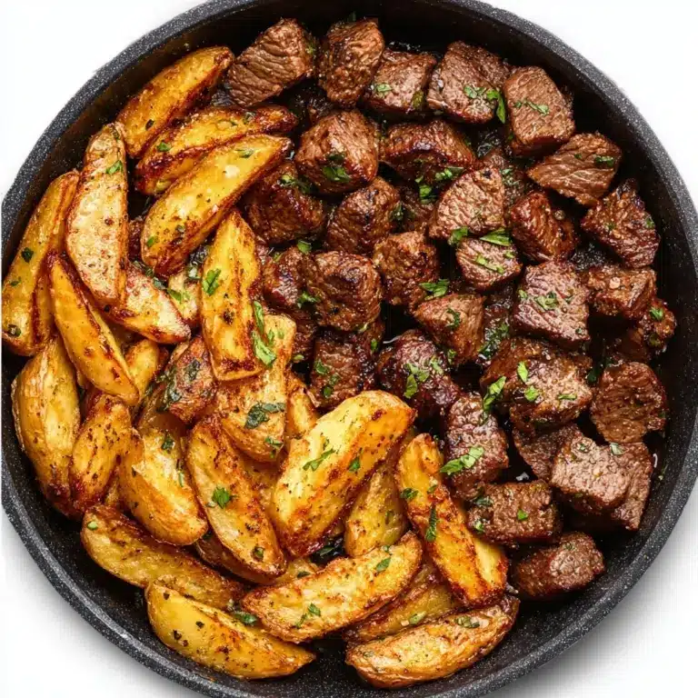 Garlic Steak Bites and Potatoes RecipeIngredients Recipe