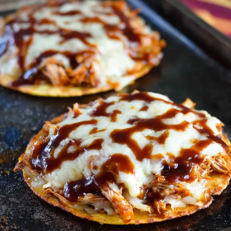 Barbecue Chicken Tostadas Recipe