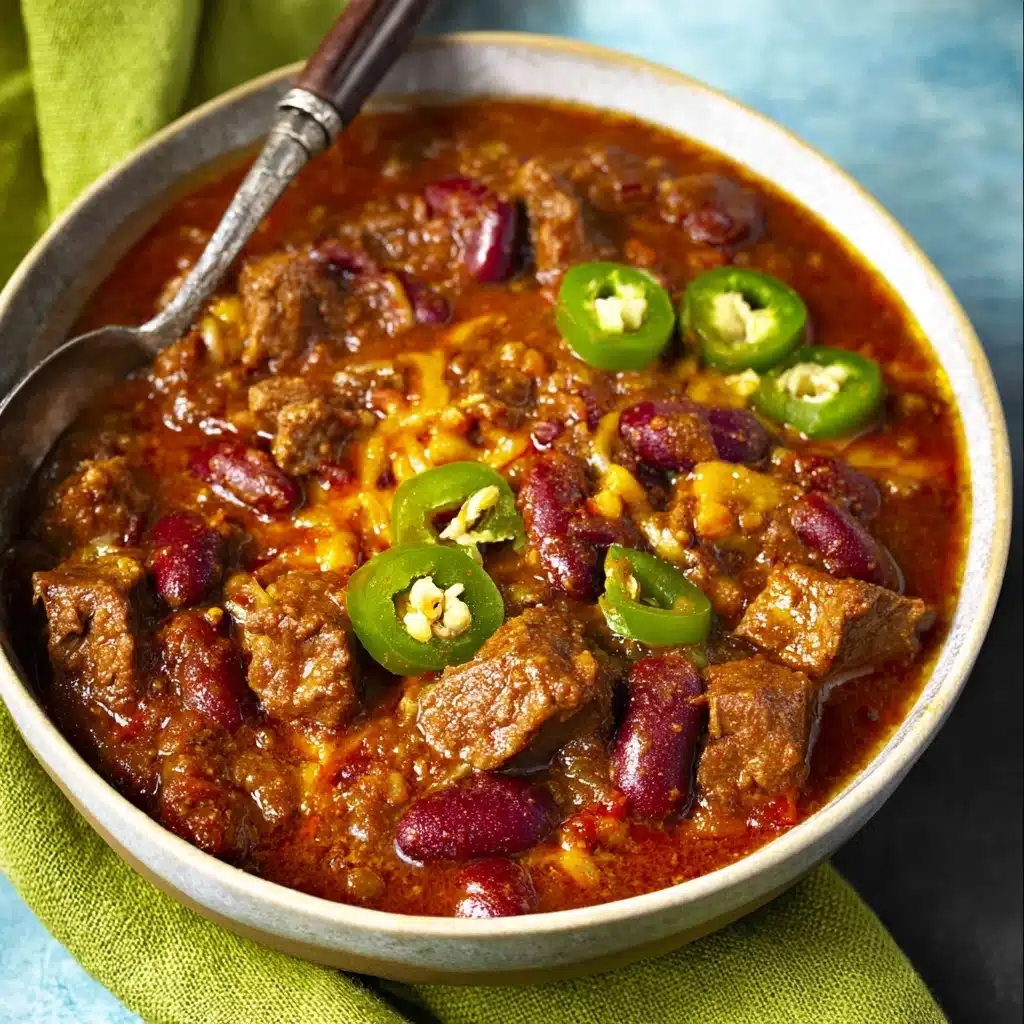 Short Rib and Chorizo Chili Recipe - Recipe Image