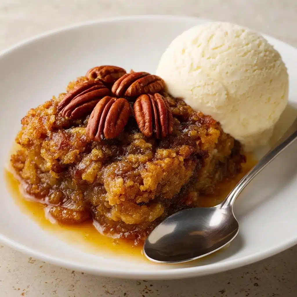 Pecan Pie Dump Cake – Easy, Gooey & Delicious Recipe - Recipe Image