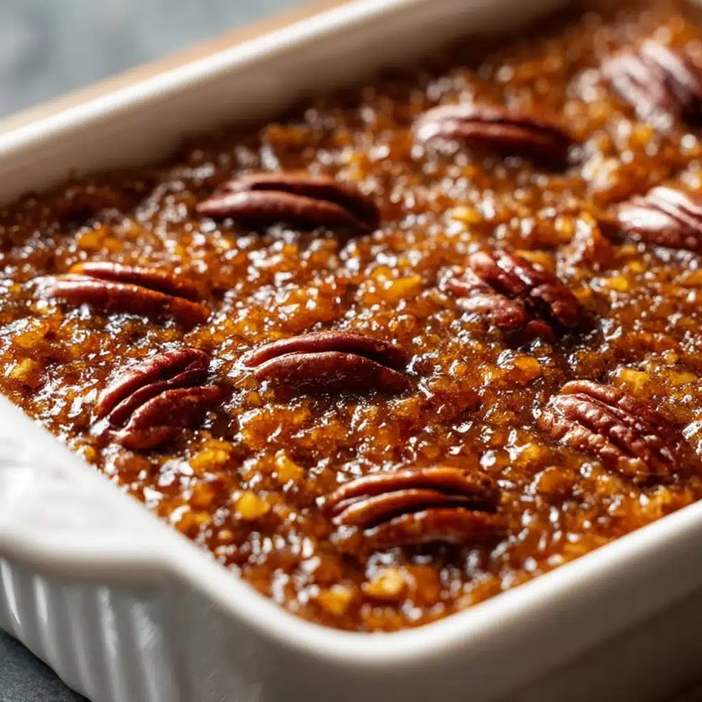 Pecan Pie Dump Cake – Easy, Gooey & Delicious Recipe - Recipe Image