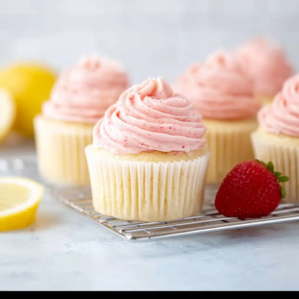 Strawberry Lemonade Cupcakes Recipe