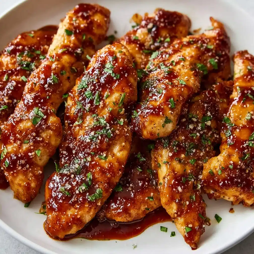 Air Fryer Honey BBQ Chicken Tenders Recipe - Recipe Image