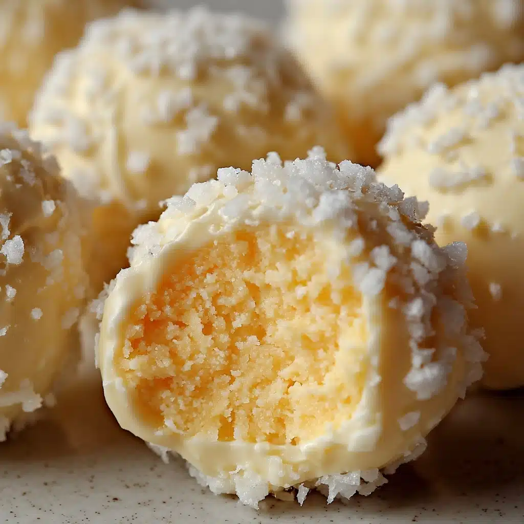 No Bake Orange Creamsicle Truffles Recipe - Recipe Image