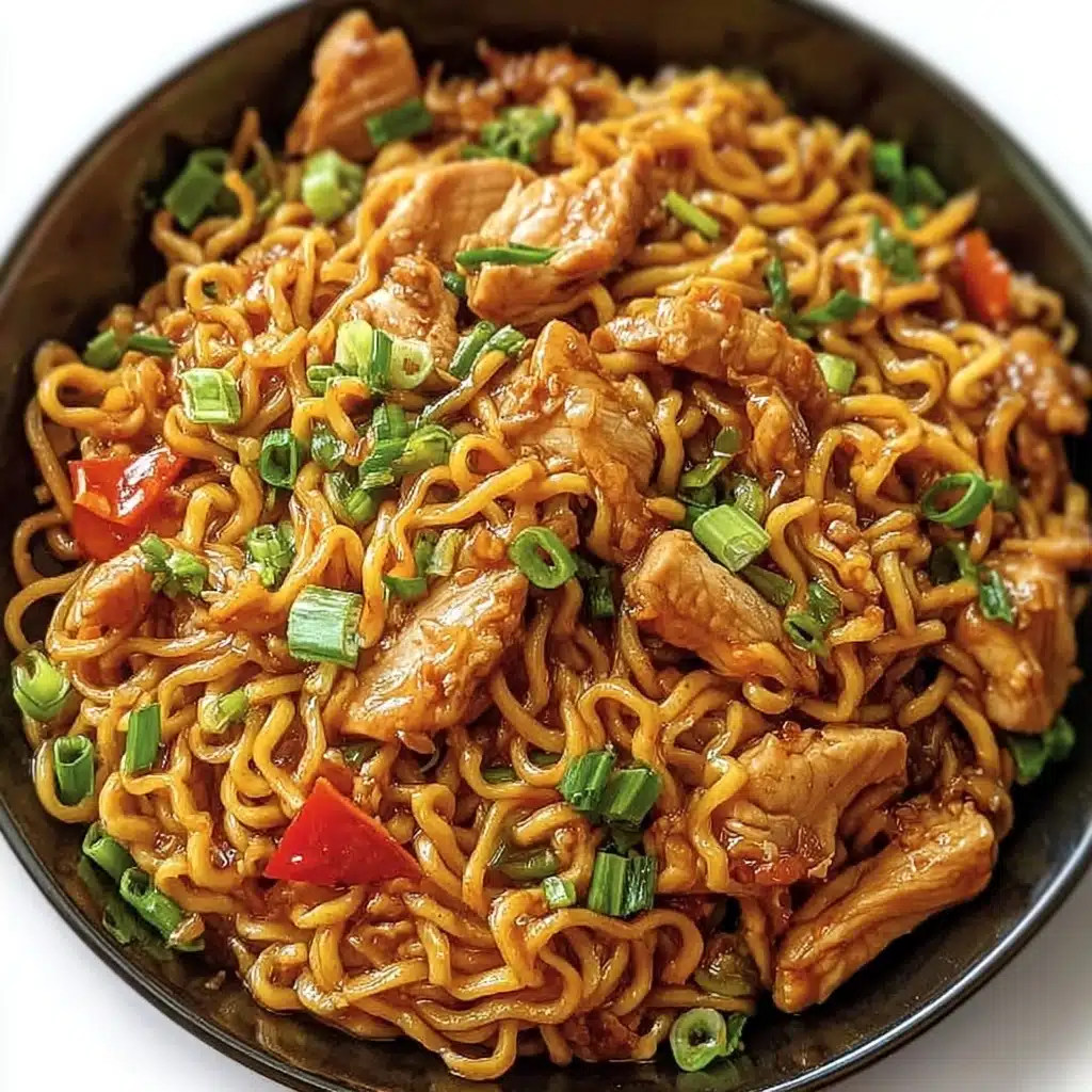 Quick & Tasty Chicken Ramen Stir Fry Recipe - Recipe Image