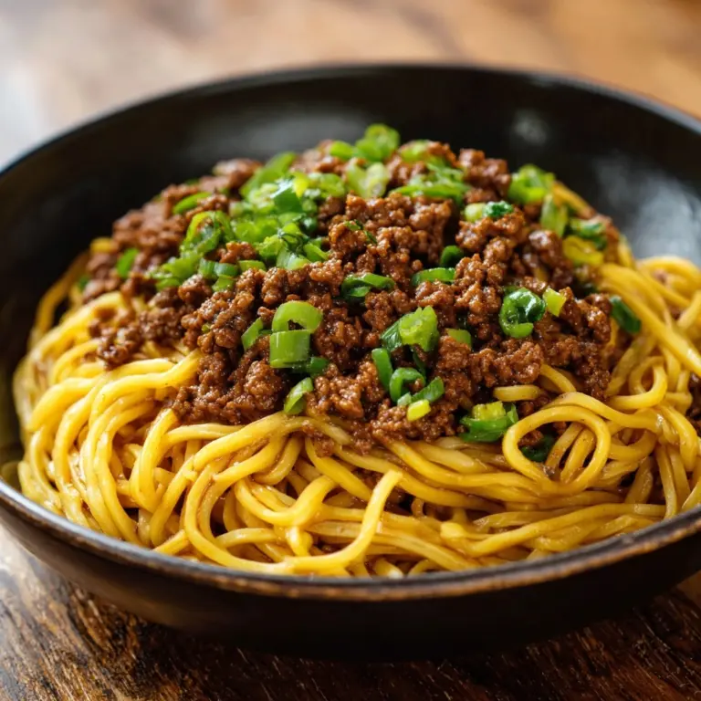 Mongolian Beef And Noodle Recipe