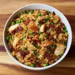 Savory Japanese BBQ Chicken Fried Rice Extravaganza Recipe