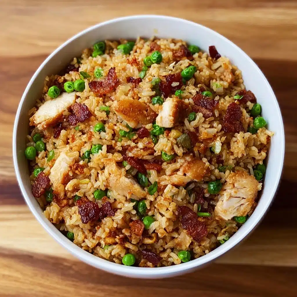 Savory Japanese BBQ Chicken Fried Rice Extravaganza Recipe