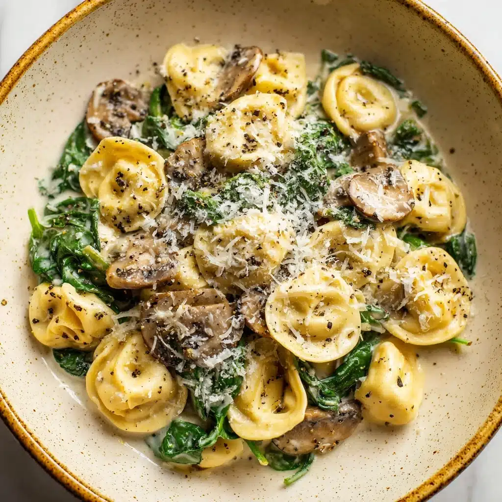 Creamy Tortellini With Spinach Recipe