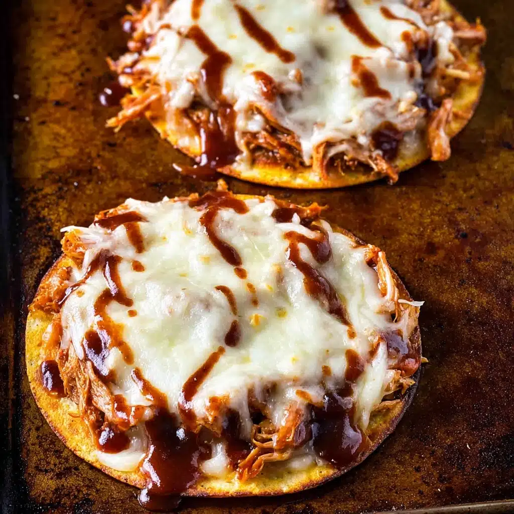 Barbecue Chicken Tostadas Recipe - Recipe Image