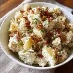 Loaded Potato Salad – Easy Baked Potato Side Dish for BBQs Recipe