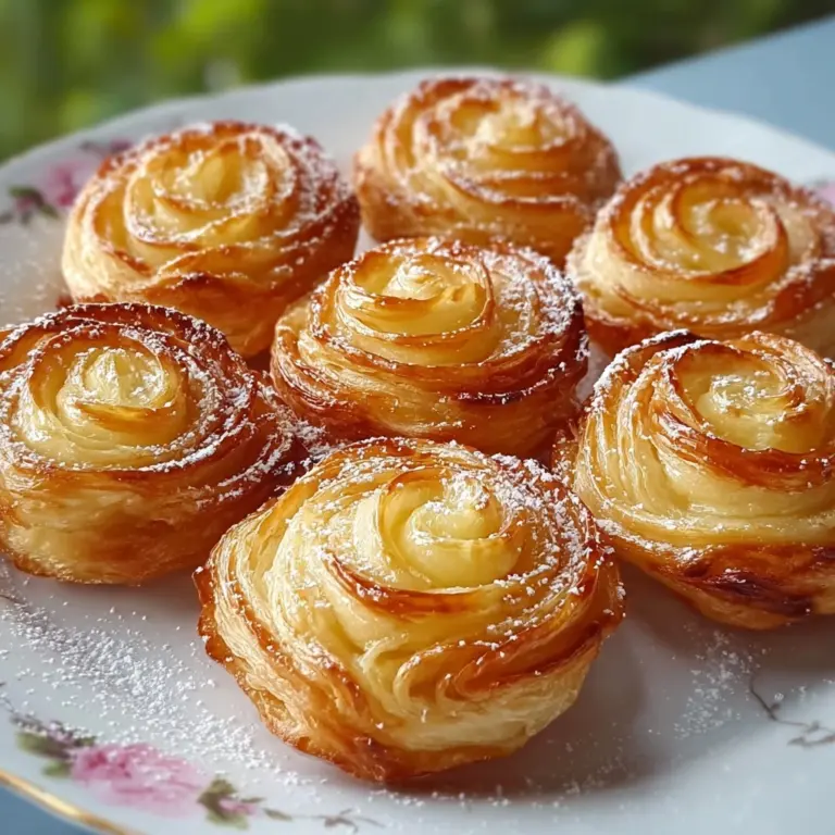 Peach Pie Cruffins Recipe