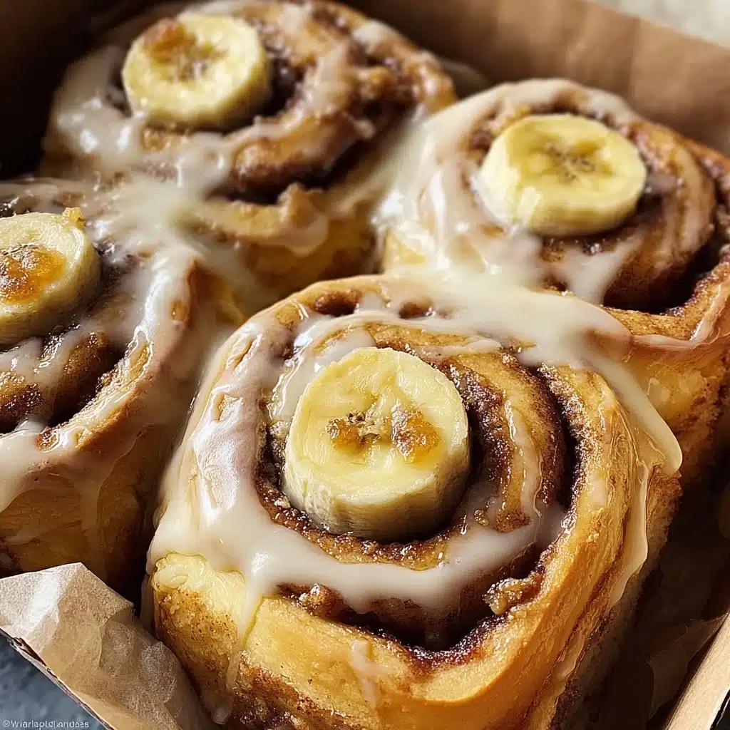 Banana Bread Cinnamon Rolls Recipe - Recipe Image