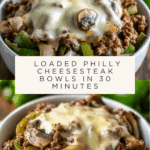 Philly Cheesesteak Bowls Recipe