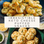 Keto Cheese Puffed Snacks Recipe