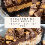 Giant Reese’s Peanut Butter Cup Pie Recipe