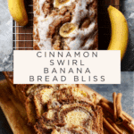 Cinnamon Swirl Banana Bread Recipe