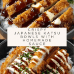 Japanese Katsu Bowls with Tonkatsu Sauce Recipe