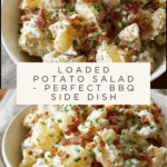 Loaded Potato Salad – Easy Baked Potato Side Dish for BBQs Recipe