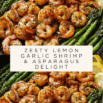 Lemon Garlic Shrimp and Asparagus Recipe