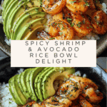 Spicy Shrimp and Avocado Rice Bowl Recipe