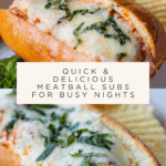 Easy Weeknight Meatball Sub Recipe