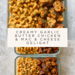 High Protein Honey Garlic Butter Chicken with Mac & Cheese Recipe
