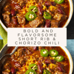 Short Rib and Chorizo Chili Recipe